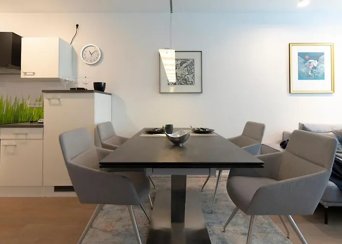 Stilvolles Neubau-apartment Mit Kueche, Netflix & Top-lage Apartamento