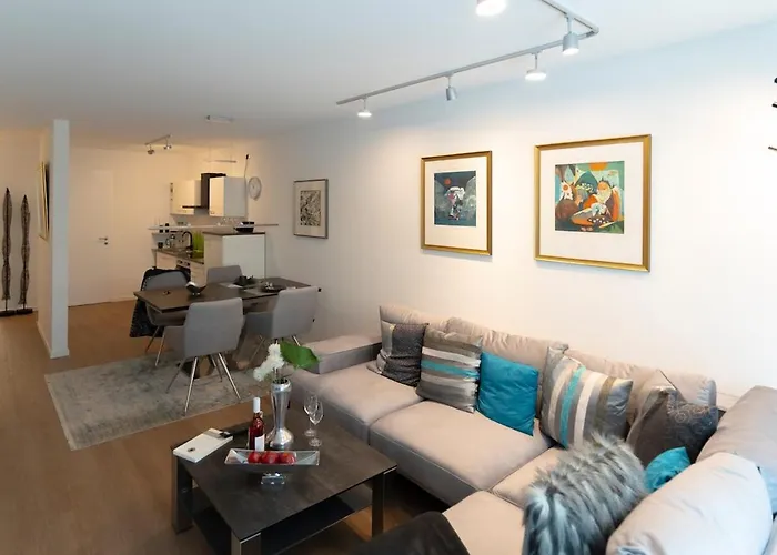 Apartamento Stilvolles Neubau-apartment Mit Kueche, Netflix & Top-lage